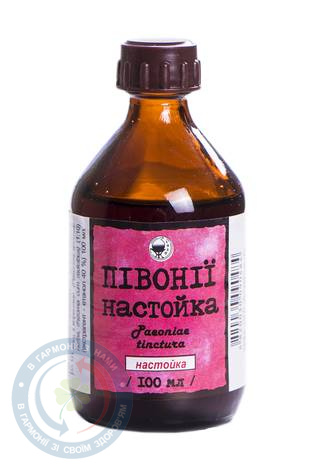 Півонії настоянка 100мл