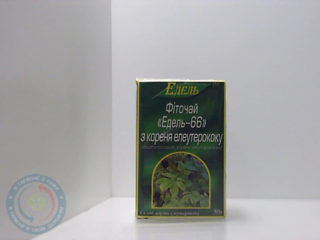 Фіточай Едель-66 з кореня елеутерокока 50г
