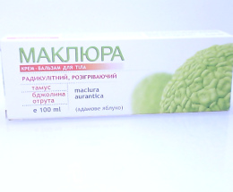 Маклюра крем-бальзам для тіла 100,0 (тамус, бджол. отр.)