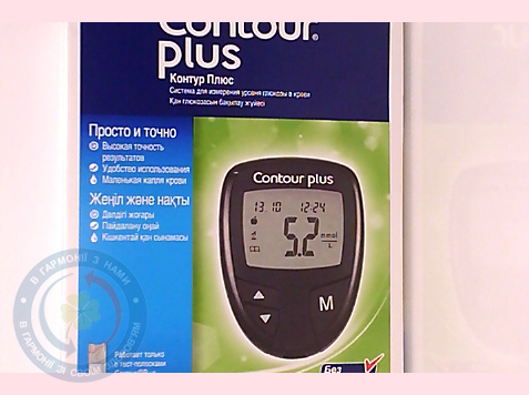 Глюкометр Contour PLUS