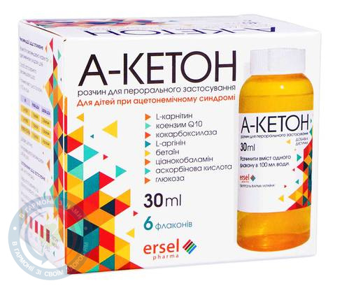 А-Кетон розчин д/вн.заст. 30мл №6