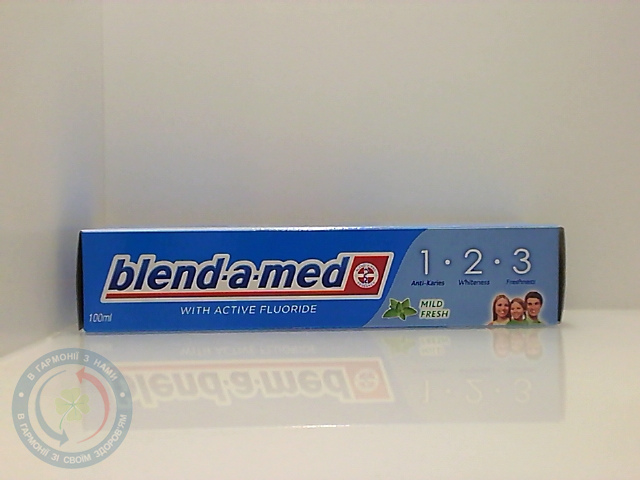 Зубна паста Blend-a-Med 3 ефект М'яка свіжість 100мл
