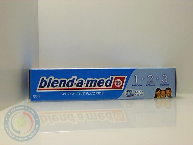 Зубна паста Blend-a-Med 3 ефект Екстра свіжість 100мл