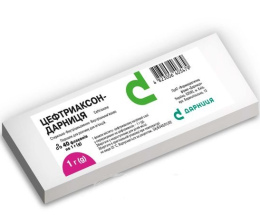 Цефтриаксон-Дарниця пор.для інєкцій. 1,0 №40