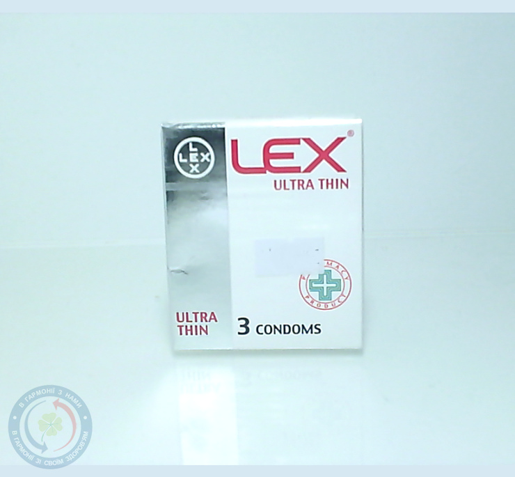 Презерв. Lex надтонкі №3