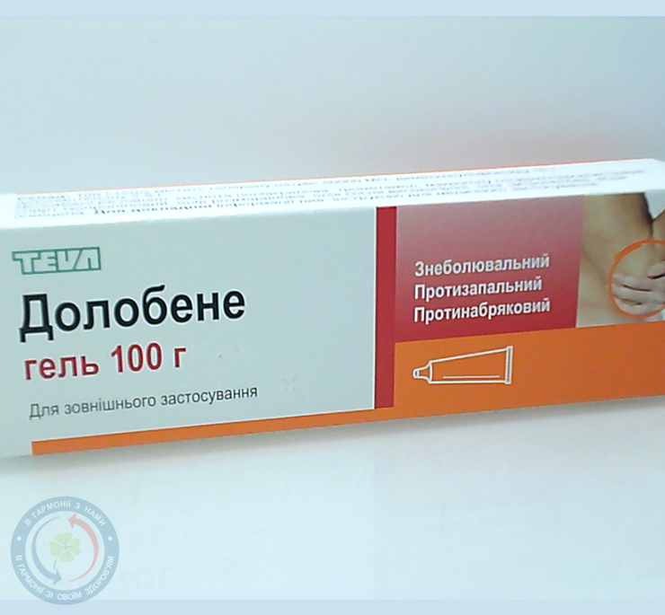 Долобене гель 100г