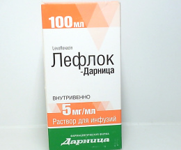 Лефлок розчин для інфузій100,0