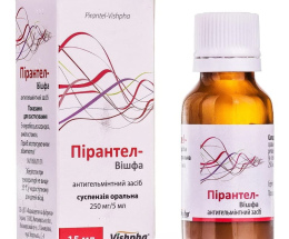 Пірантел-Вішфа сусп. 250мг/5мл 15мл