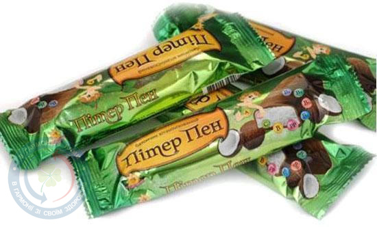 Пітер Пен батончик вітамінізований з какао 40,0