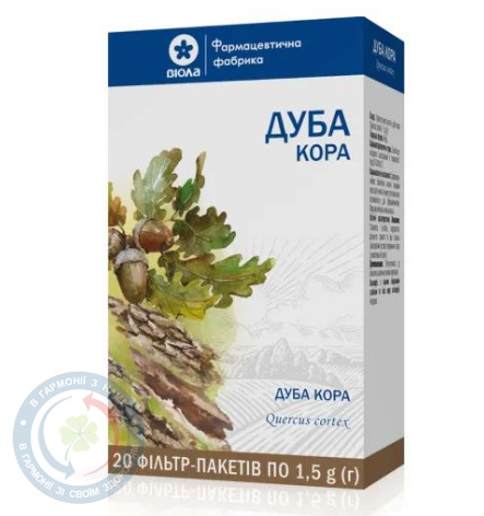 Дуба кора 1,5г.20пак.
