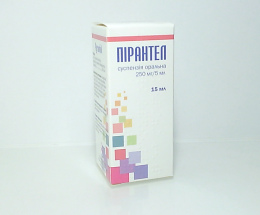 Пірантел сусп. 0,25/5,0 15,0