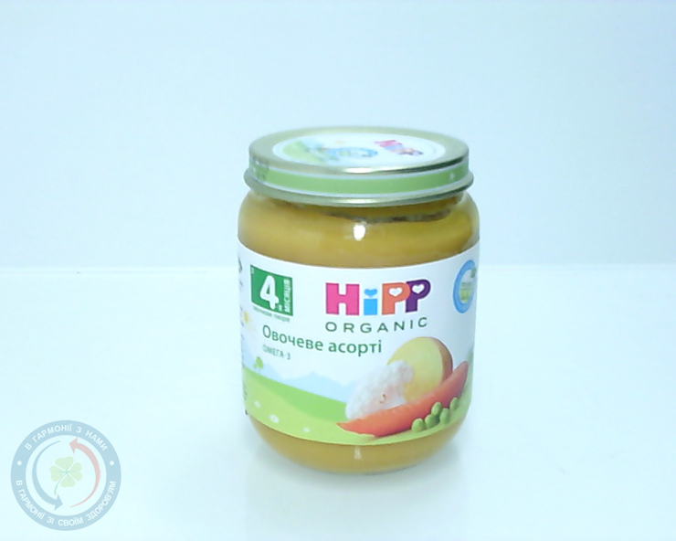 Хіпп пюре (овочеве асорті) 125,0