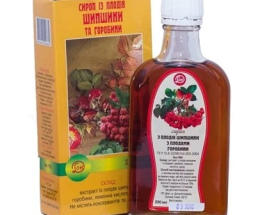 Сироп плодів шипшини 200,0