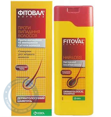 Фітовал формула дермат. шампунь п/випад. волосся 200,0