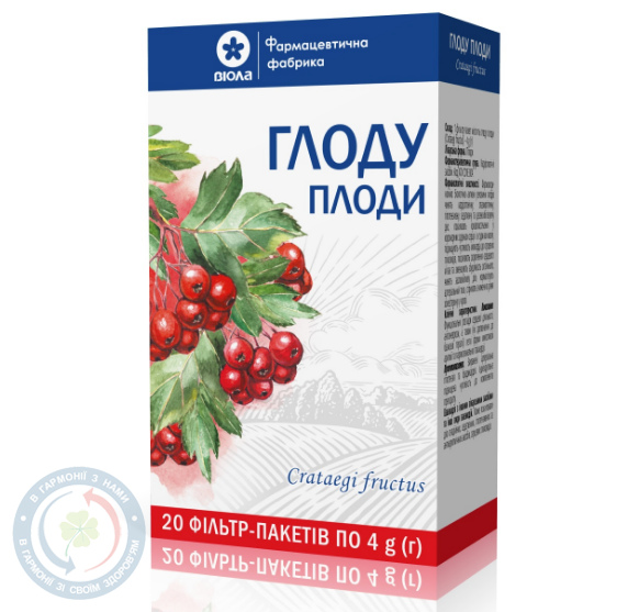 Глоду плоди 4,0г 20пак.