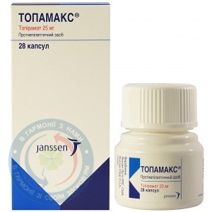 Топамакс капсули 0,025 №28