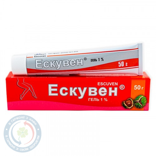 Ескувен гель 1%-50,0