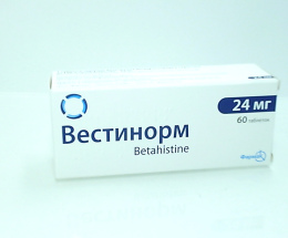 Вестінорм таблетки 24мг №60