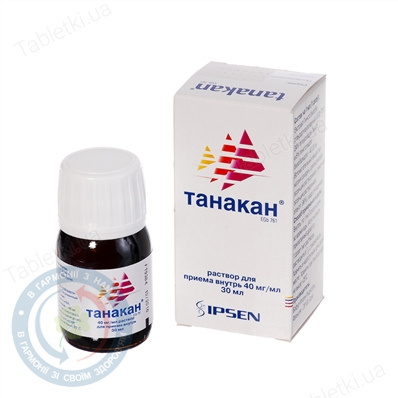Танакан розчин 0,04мг/мл 30,0