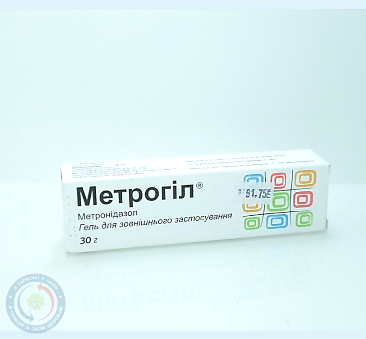 Метрогіл гель 1% 30,0