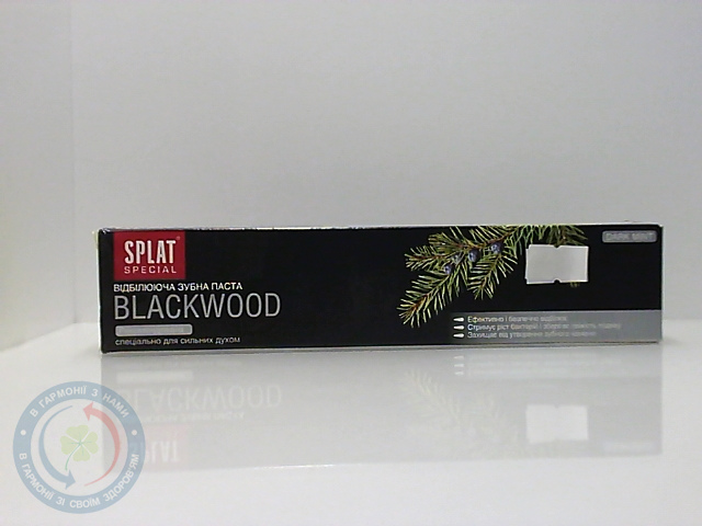 Зубна паста Сплат Спеціал Blackwood 75мл