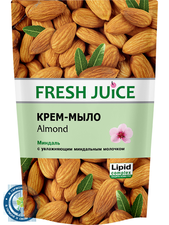 FJ Р.мило дой-пак Almond 460мл