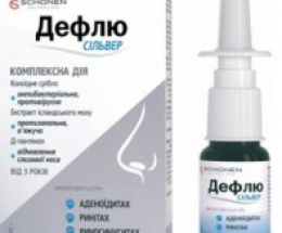 Дефлю Сільвер Ніс лосьйон-спрей 15мл