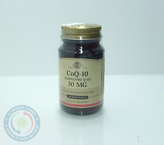 Коензим Q-10 капсули 30 мг №30