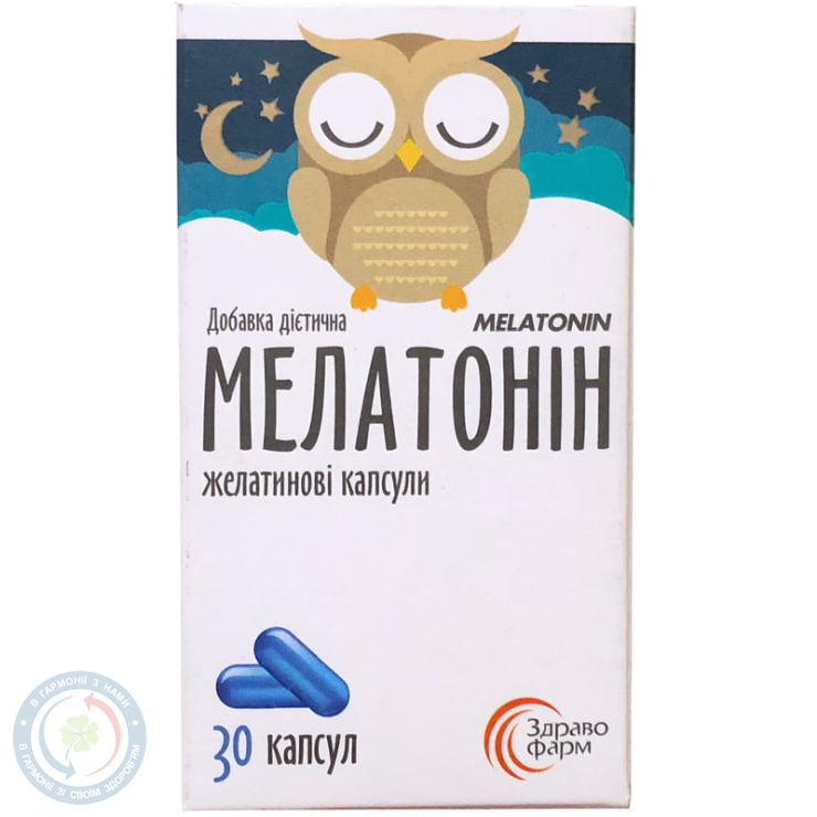 Мелатонін капсули №30