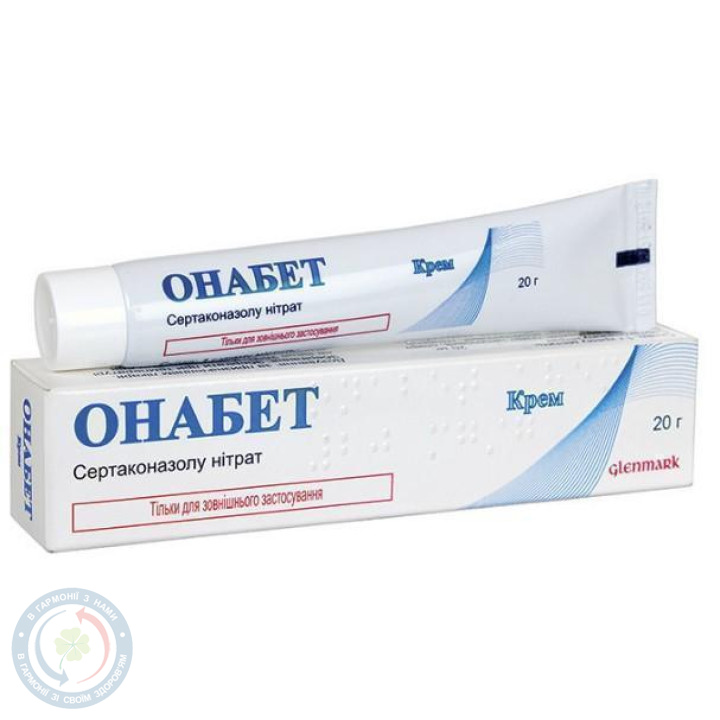 Онабет крем 20,0мг/г 20,0