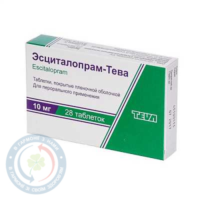 Есциталопрам-Тева Тева