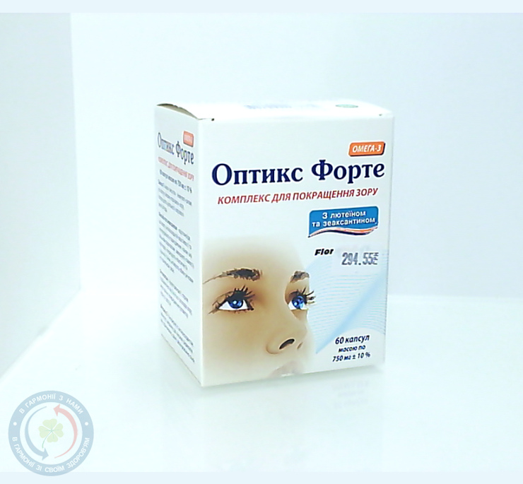 Оптикс Форте капсули №60
