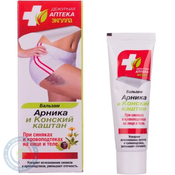 Бальзам при синцях арніка і кінс.кашт 30,0