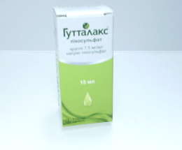 Гутталакс краплі 7,5мг/мл 15мл
