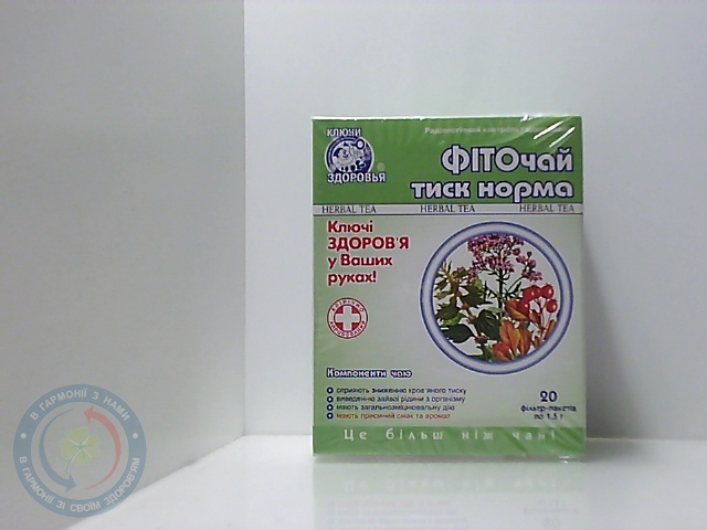 Фіточай №6 Тиск-норма 1,5г*20