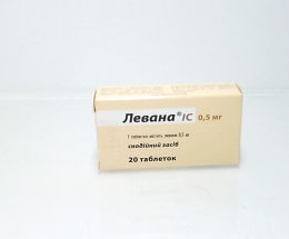 Левана IC таблетки 0,5мг №20