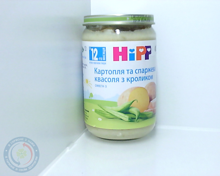 Хіпп пюре (кролик з картоплею та спаржею) 220,0