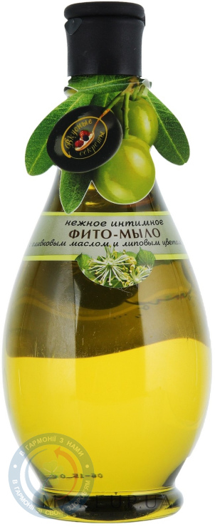 VivaOliva Ніжне інтимне фіто-мило з оливкриті оболонкоюл 400