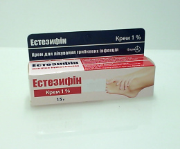 Естезифін крем 1% 15г
