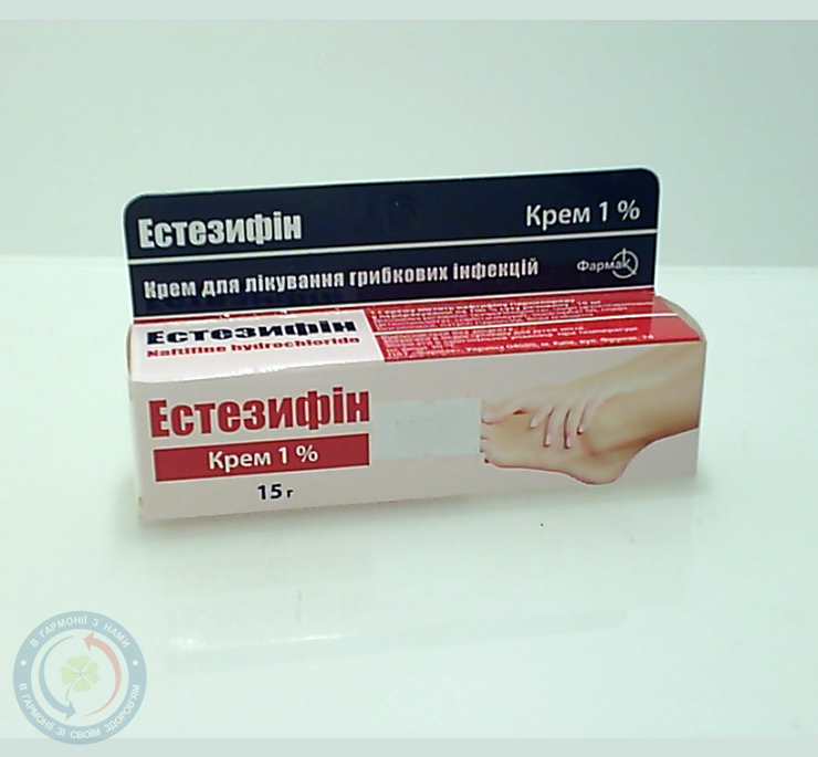 Естезифін крем 1% 15г