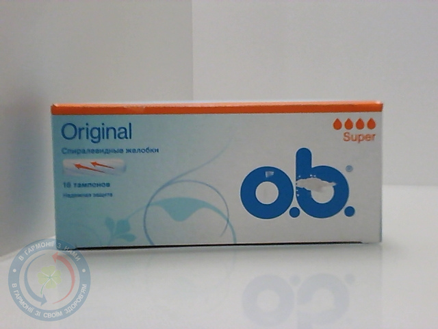 Тампони O.B. Super №16
